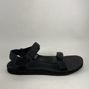 Teva Original Universal Outdoor Sandals Womens Size 9 Black Strappy Hook Loop